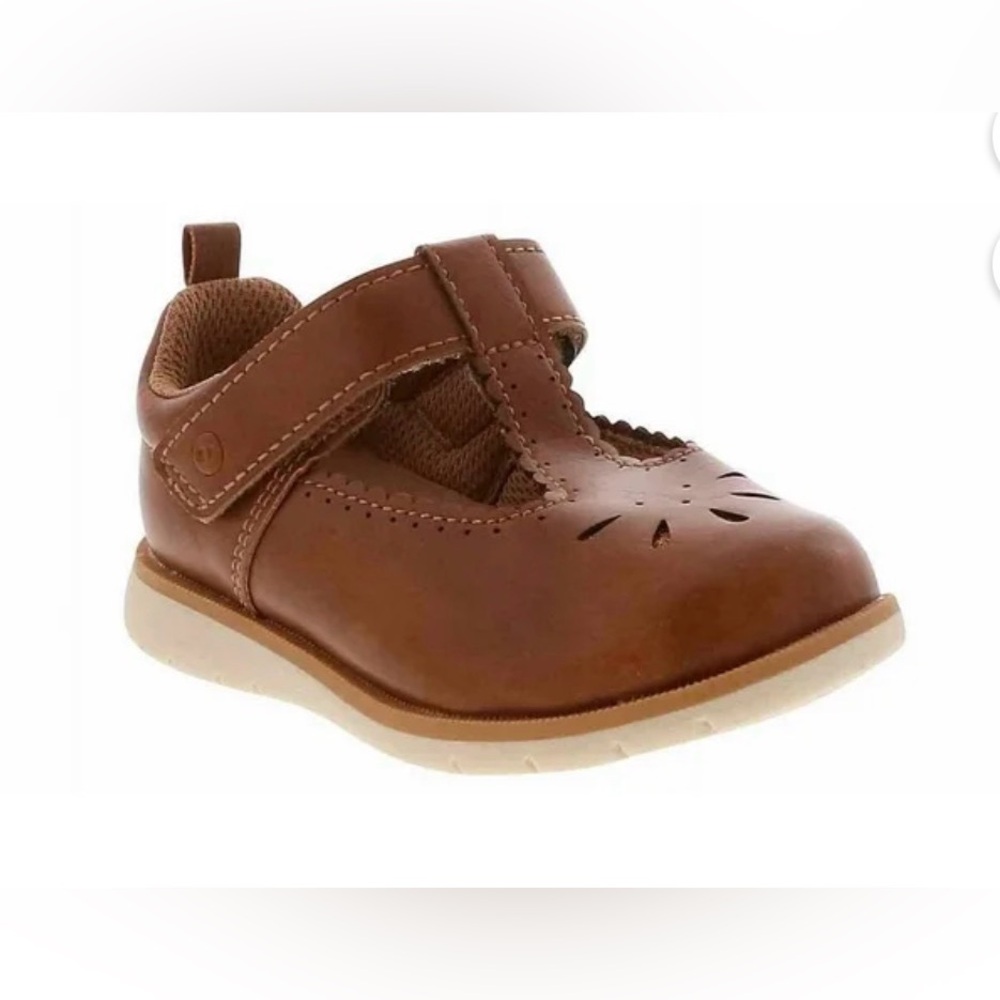 Stride Rite Lacey 2 Tan Toddler Girls